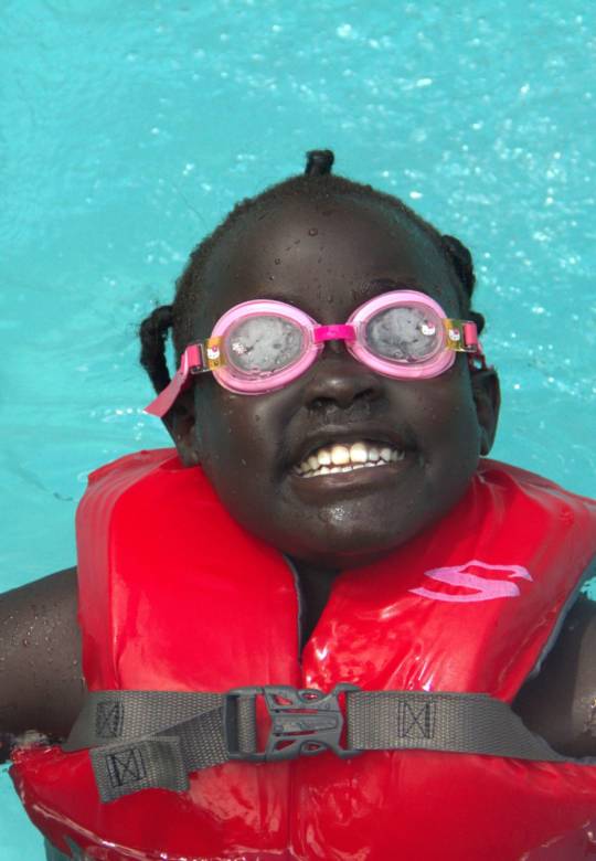 swimming